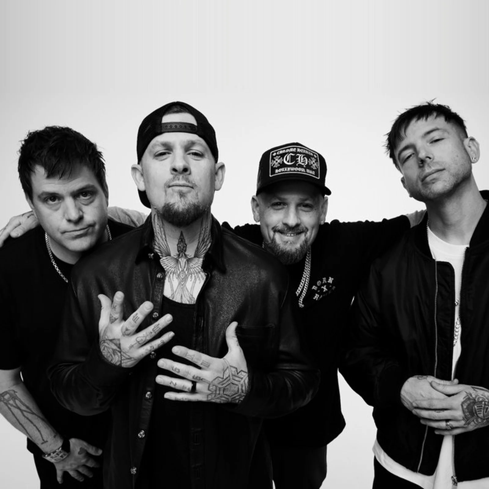 Official band image for Good Charlotte from pop punk, punk, emo featured on Pittsburgh Emo Night