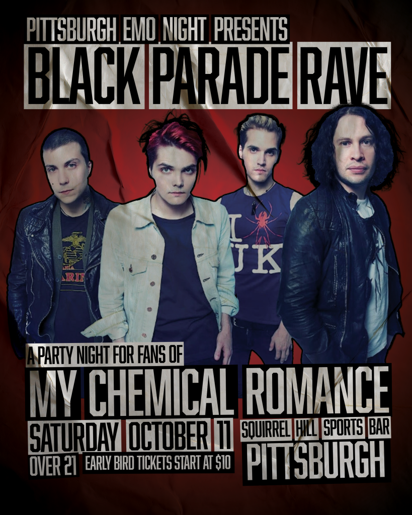 The Black Parade Rave poster.